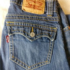 Levi boot cut jeans